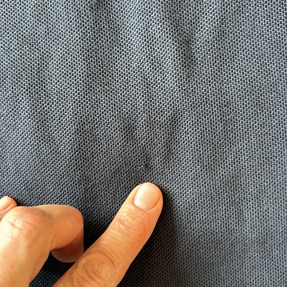 Burberry Men's Eddie Pique Polo Shirt Navy Size Large - Picture 14 of 16